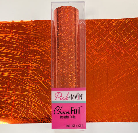 Tinsel Orange Cheerfoil