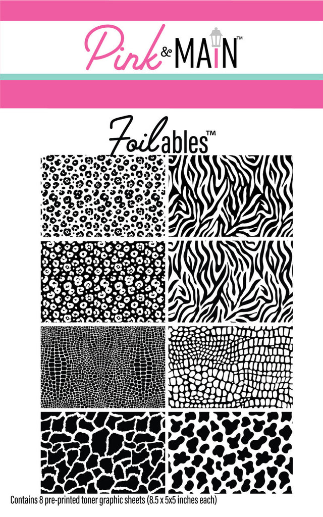 Animal Prints Foilables Sheets