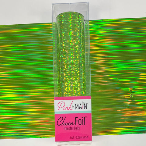 Streaks Green CheerFoil™