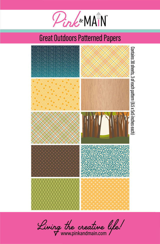 Great Outdoors Paper Pack 8.5x5.5