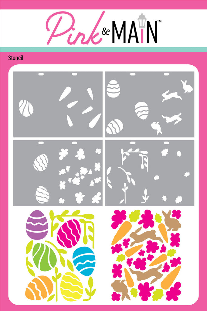 Bunny Hop Set 2 Stencils (Set Of 4)