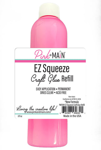 Ez Squeeze Craft Glue 8Oz Refill