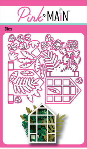 Flower Greenhouse Pop Up Card Dies