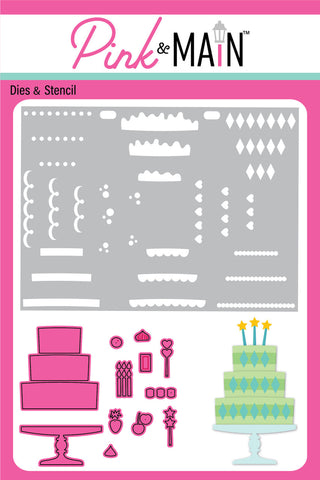 Layer Cake Dies And Stencil Set