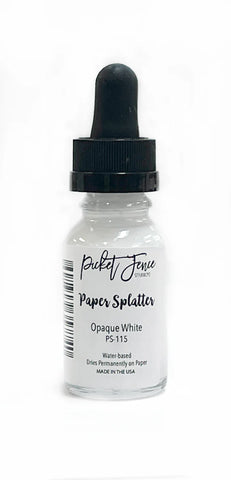 Paper Splatter-Opaque White