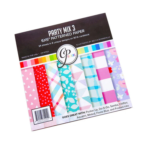 Party Mix 3 Patterned Paper