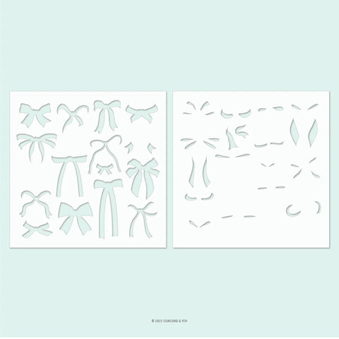 Perfectly Tied Stencil Pack (2 qty; 6 x 6)