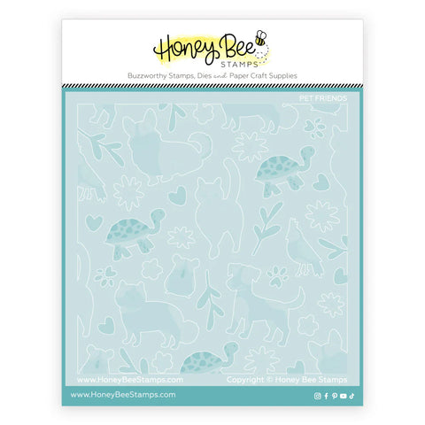 Pet Friends Layering Stencil (Set Of 6)