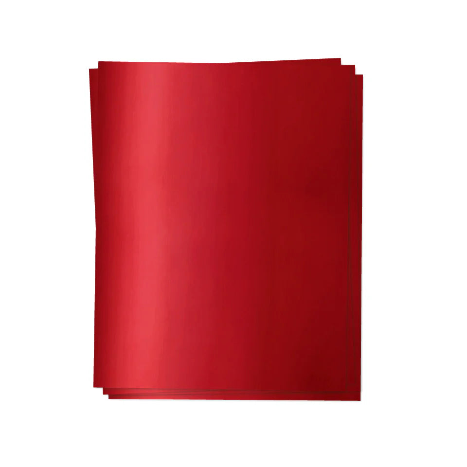 Red Foil Paper