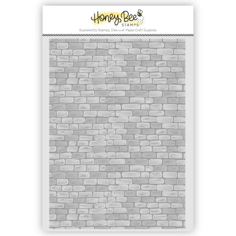 Rustic Brick Wall - 3D Embossing Folder