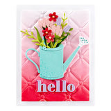 Hello Smile Etched Dies from the Out and About Collection