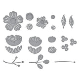 Little Blooms Etched Dies from the Out and About Collection