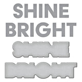 Shine Bright Etched Dies from the Shine Bright Collection by Carissa Wiley