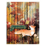 Finley the Fox Etched Dies from the Woodland Tales Collection