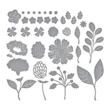 Vivid Blooms Etched Dies from the Vivid Expressions Collection