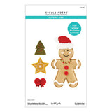 Felt Gingerbread Boy & Girl Etched Dies from the Felt Stitch & Create Collection by Nicole Spohr