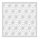 Asana Pattern Stencil