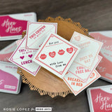 Love Note Messages Clear Stamps & Dies Bundle from the Love Notes Collection