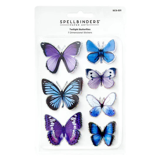Twilight Butterflies Stickers from the Timeless Collection