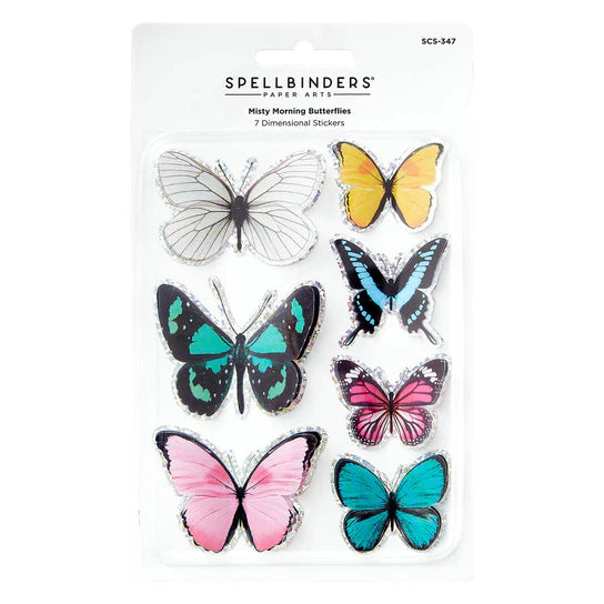 Misty Morning Butterflies Stickers from the Timeless Collection