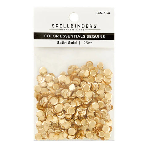 Satin Gold Sequins from the Woodland Tales Collection