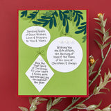 Christmas Blessings Sentiments Clear Stamp Set from the Season of Wonder Collection by Stampendous