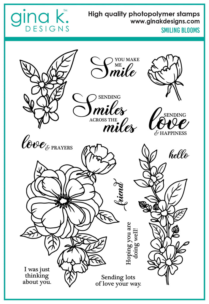 Smiling Blooms Stamp Set