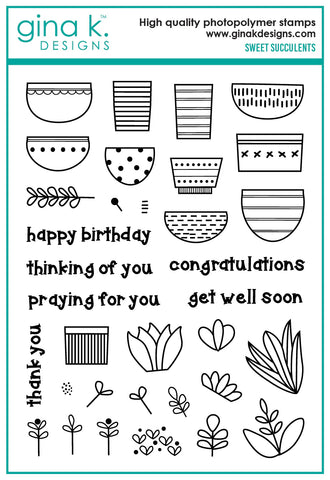 Sweet Succulents Stamp set