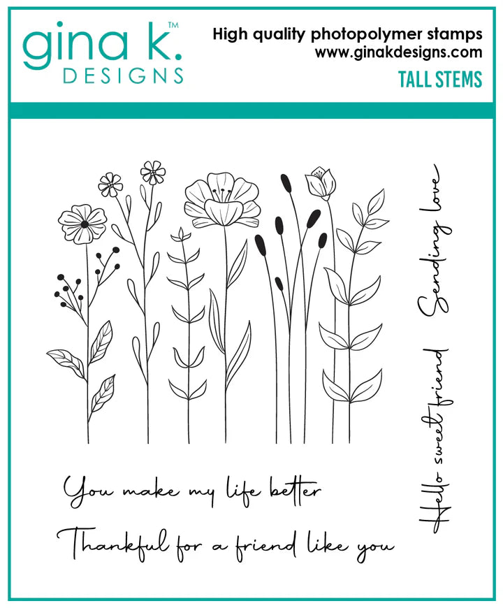 Tall Stems Stamp Set