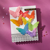 Blooming Butterflies 3D Emboss & Cut Folder from the Vivid Expressions Collection