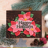 Happy Holidays Print Die