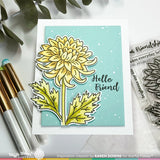    Sketched Chrysanthemum Matching Die