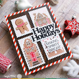 Happy Holidays Print Die