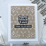 Snow Cheer Sentiments Stamp Set