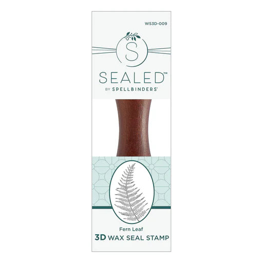 Fern Leaf 3D Wax Seal Stamp from the Woodland Tales Collection