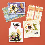 Build a Plaid Layered Stencil from the Not Your Ordinary Card Collection by Wendy Vecchi