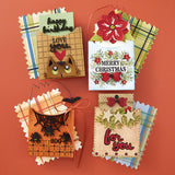 Build a Plaid Layered Stencil from the Not Your Ordinary Card Collection by Wendy Vecchi