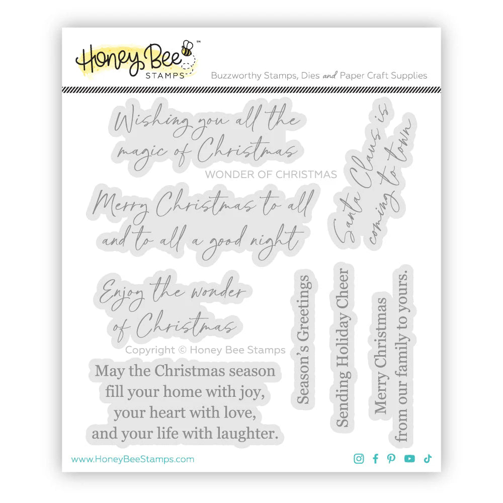 Wonder Of Christmas 4x4 Stamp Set