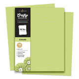 Crafty Necessities: Limeade Cardstock (10 sheets/set)