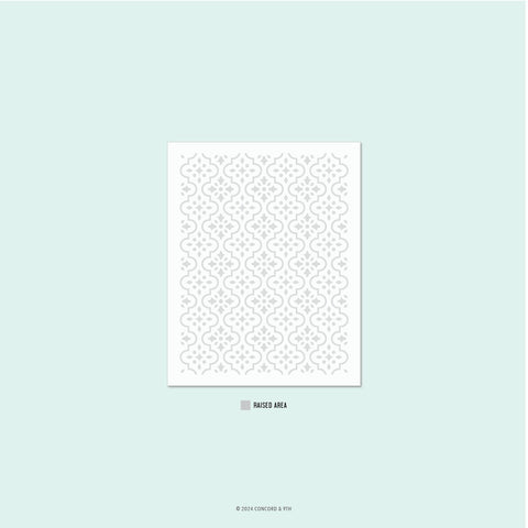 Charming Embossing Folder (2D)