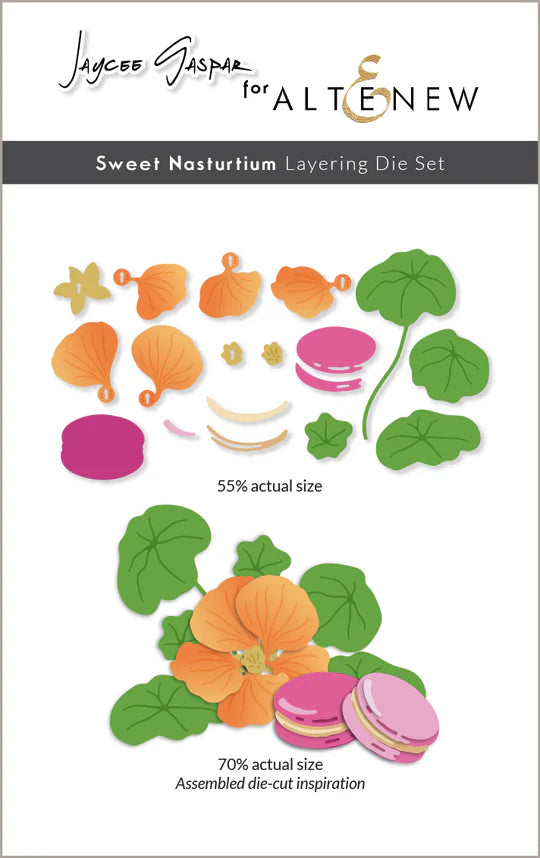 Sweet Nasturtium Layering Die Set