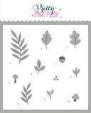 Solid Leaf Foliage Stencil (2 Lyr)