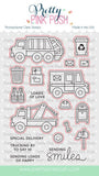 Utility Vehicles Stamp Set