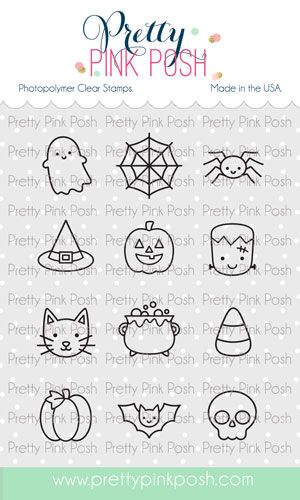 Halloween Icons Stamp Set