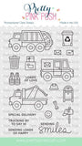 Utility Vehicles Stamp Set