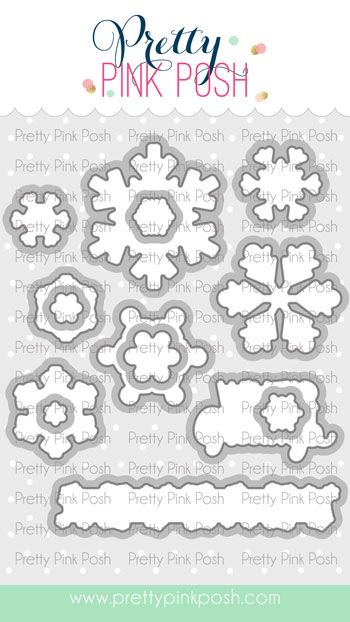 Snowflakes Coor Die Set