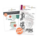 Mini Delight: Celebratory Banner Stamp & Die Set