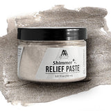 Shimmer Relief Paste   Burnished Platinum