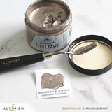 Shimmer Relief Paste   Burnished Platinum