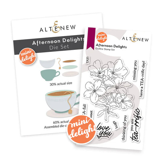 Mini Delight: Afternoon Delights Stamp & Die Set